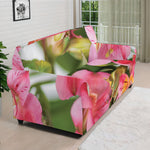 Alstroemeria Flower Print Sofa Cover
