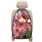 Amaryllis Flower Print Car Seat Organizers