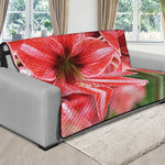 Amaryllis Flower Print Futon Protector