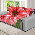 Amaryllis Flower Print Futon Protector