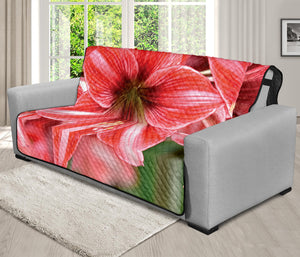 Amaryllis Flower Print Futon Protector