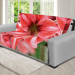 Amaryllis Flower Print Futon Protector