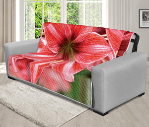 Amaryllis Flower Print Futon Protector