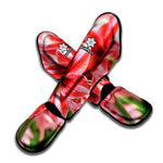 Amaryllis Flower Print Muay Thai Shin Guard