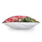 Amaryllis Flower Print Pillow Cover