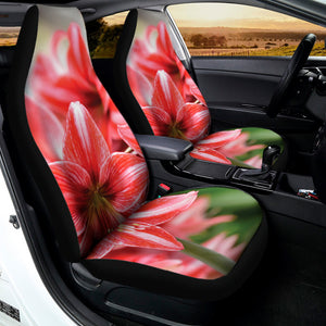 Amaryllis Flower Print Universal Fit Car Seat Covers