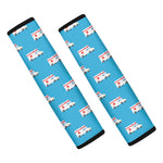 Ambulance Paramedic Car Pattern Print Car Seat Belt Covers
