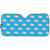 Ambulance Paramedic Car Pattern Print Car Sun Shade