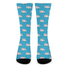 Ambulance Paramedic Car Pattern Print Crew Socks