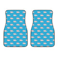 Ambulance Paramedic Car Pattern Print Front Car Floor Mats