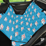 Ambulance Paramedic Car Pattern Print Pet Car Back Seat Cover