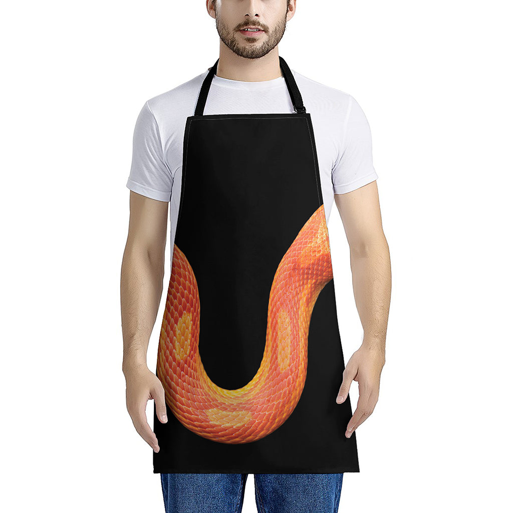 Amel Motley Corn Snake Print Apron