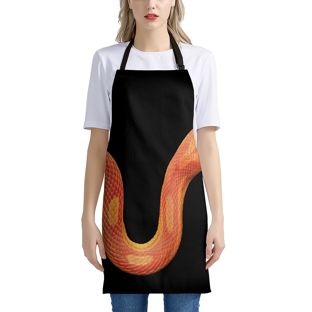 Amel Motley Corn Snake Print Apron