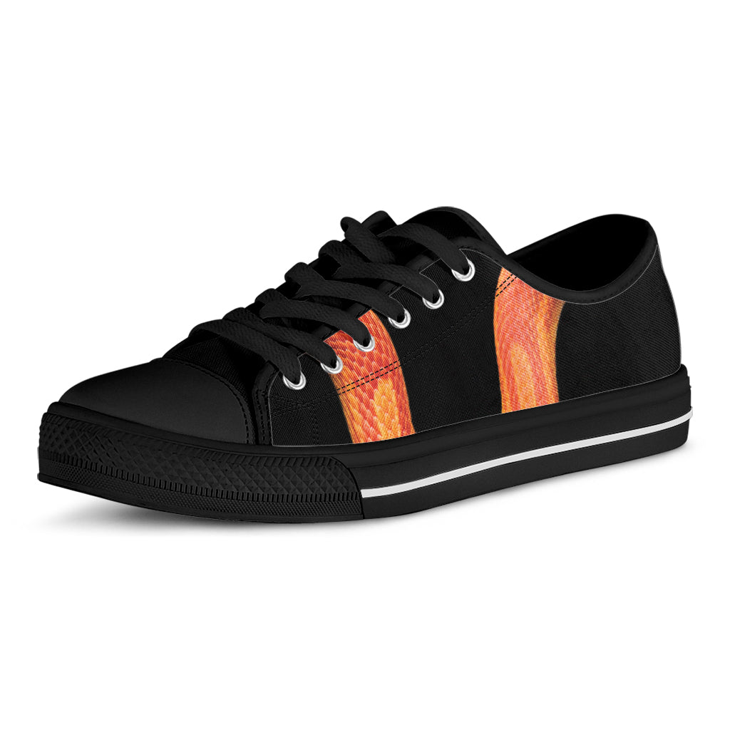 Amel Motley Corn Snake Print Black Low Top Shoes 