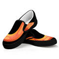 Amel Motley Corn Snake Print Black Slip On Sneakers