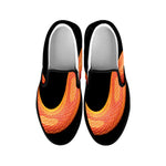 Amel Motley Corn Snake Print Black Slip On Shoes