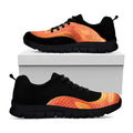 Amel Motley Corn Snake Print Black Running Shoes