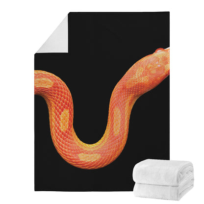 Amel Motley Corn Snake Print Blanket