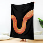 Amel Motley Corn Snake Print Blanket