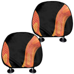 Amel Motley Corn Snake Print Car Headrest Covers