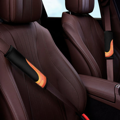 Amel Motley Corn Snake Print Car Seat Belt Covers