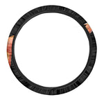 Amel Motley Corn Snake Print Car Steering Wheel Cover