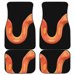 Amel Motley Corn Snake Print Front and Back Car Floor Mats