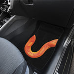 Amel Motley Corn Snake Print Front and Back Car Floor Mats