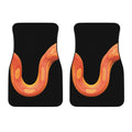 Amel Motley Corn Snake Print Front Car Floor Mats