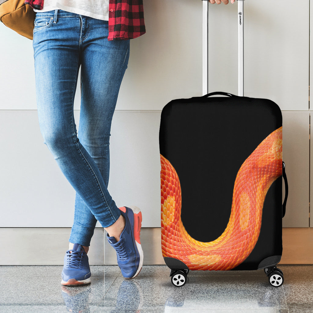 Amel Motley Corn Snake Print Luggage Cover