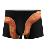 Amel Motley Corn Snake Print Men's Boxer Briefs