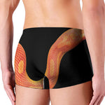 Amel Motley Corn Snake Print Men's Boxer Briefs