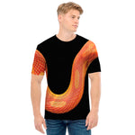 Amel Motley Corn Snake Print Men's T-Shirt