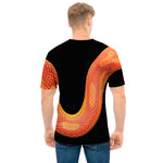 Amel Motley Corn Snake Print Men's T-Shirt