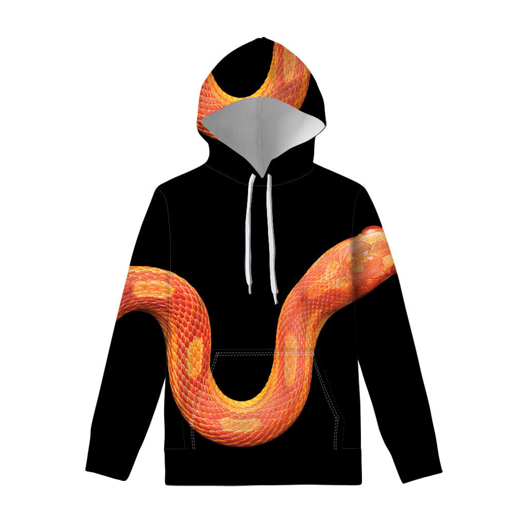 Amel Motley Corn Snake Print Pullover Hoodie