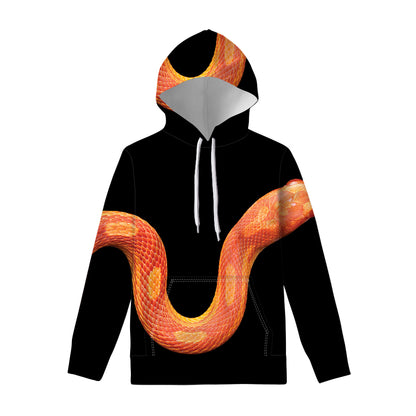 Amel Motley Corn Snake Print Pullover Hoodie