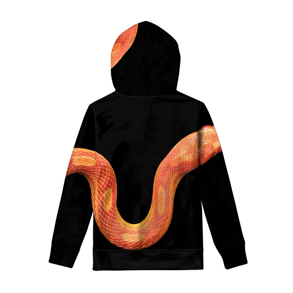 Amel Motley Corn Snake Print Pullover Hoodie