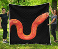 Amel Motley Corn Snake Print Quilt