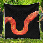 Amel Motley Corn Snake Print Quilt
