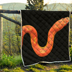 Amel Motley Corn Snake Print Quilt