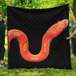 Amel Motley Corn Snake Print Quilt