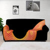 Amel Motley Corn Snake Print Sofa Cover