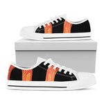 Amel Motley Corn Snake Print White Low Top Shoes