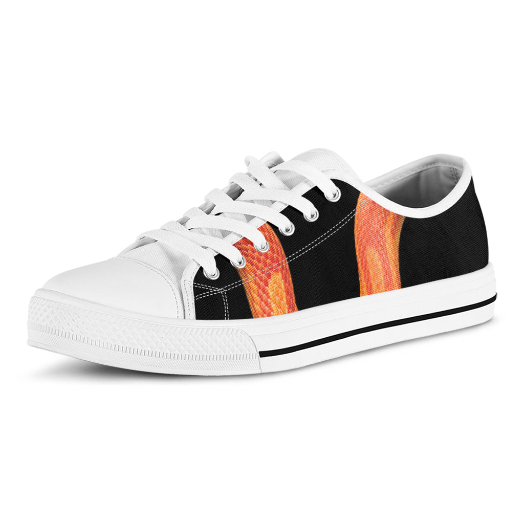 Amel Motley Corn Snake Print White Low Top Shoes