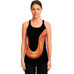 Amel Motley Corn Snake Print Women's Racerback Tank Top