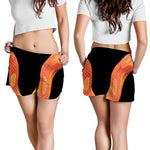 Amel Motley Corn Snake Print Women's Shorts