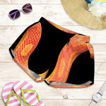 Amel Motley Corn Snake Print Women's Shorts