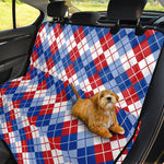 American Argyle Pattern Print Pet Car Back Seat Cover