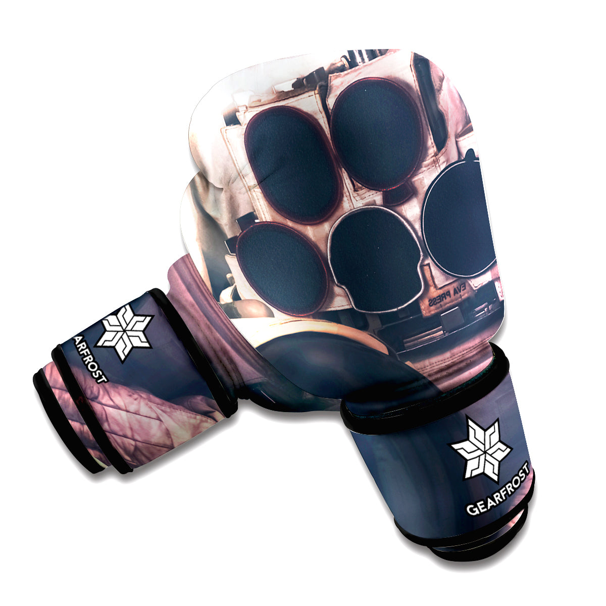 American Astronaut Cat Print Boxing Gloves
