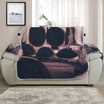 American Astronaut Cat Print Half Sofa Protector